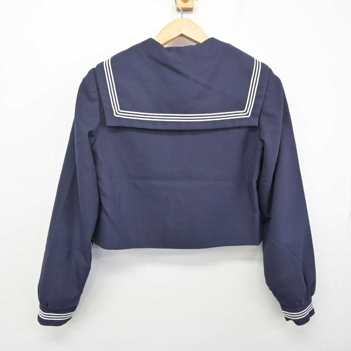 【中古】福岡県 警固中学校 / 旧制服 女子制服 4点 (セーラー服・ジャンパースカート) sf081661