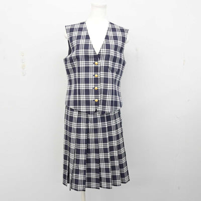 【中古】宮城県 聖和学園高等学校 女子制服 4点 (ブレザー・ベスト・スカート) sf081696