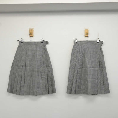 【中古】埼玉県 小谷場中学校 女子制服 2点 (スカート・スカート) sf081703