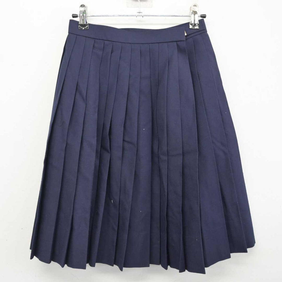 【中古】 礼服／中折帽とセーラー服/新風舎/木下順一 中古】和歌山県 新庄中学校 女子制服 3点 (セーラー服・スカート