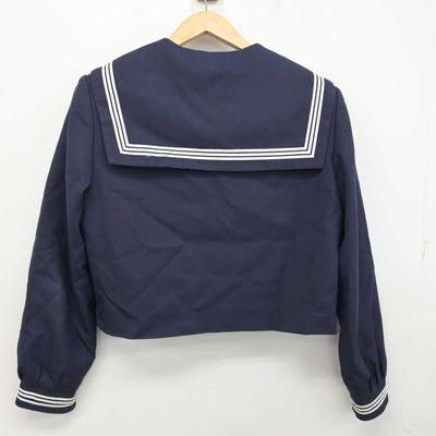 【中古】広島県 高西中学校 女子制服 2点 (セーラー服・スカート) sf081719