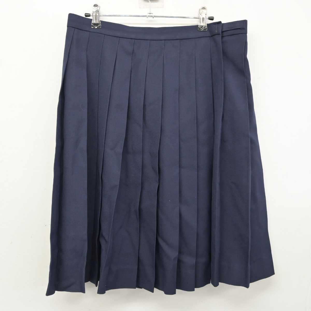 【中古】広島県 高西中学校 女子制服 2点 (セーラー服・スカート) sf081719