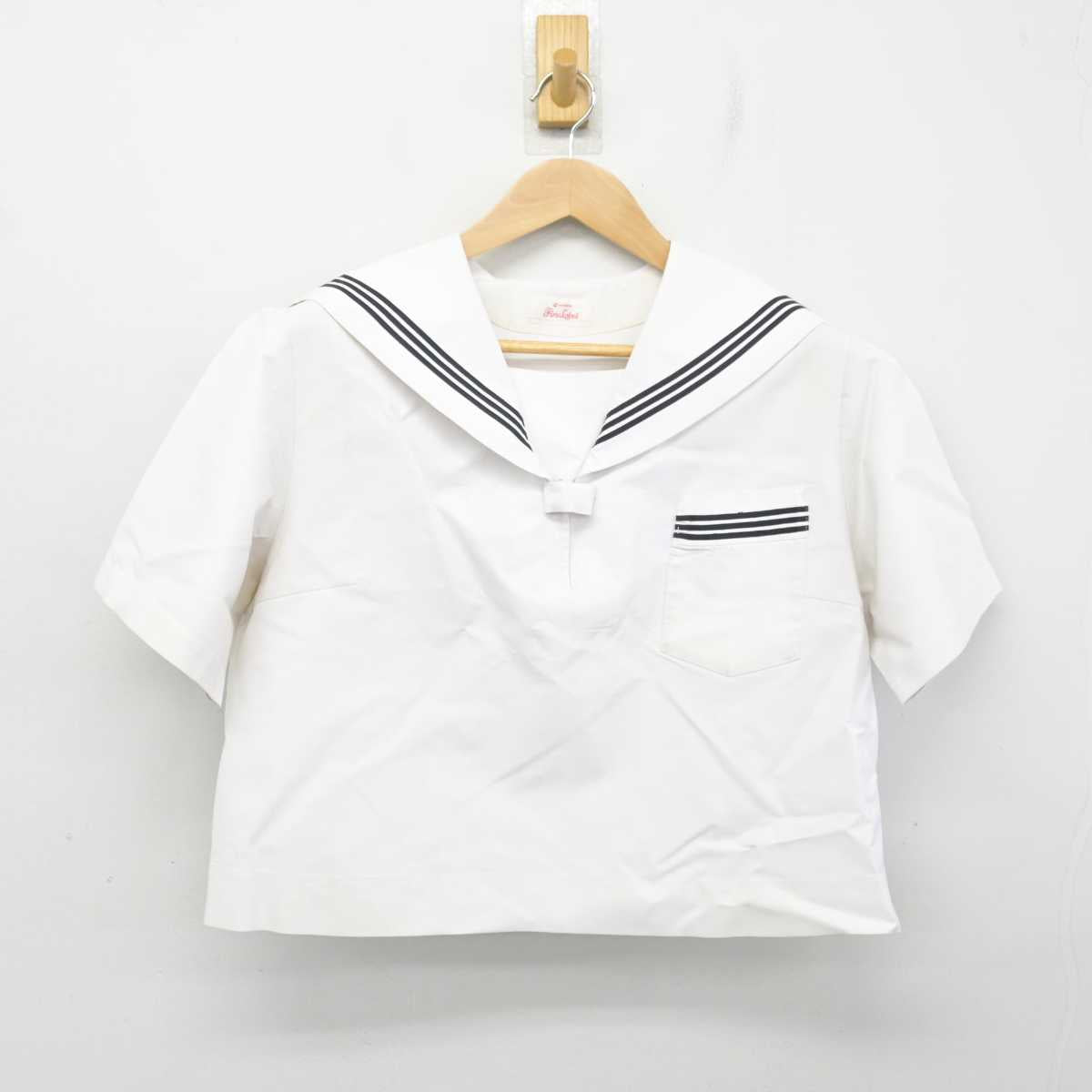 【中古】広島県 高西中学校 女子制服 2点 (セーラー服・スカート) sf081720