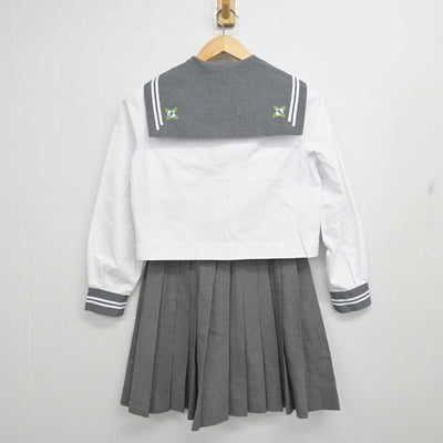 【中古】山形県 日本大学山形高等学校 女子制服 3点 (セーラー服・スカート) sf081767