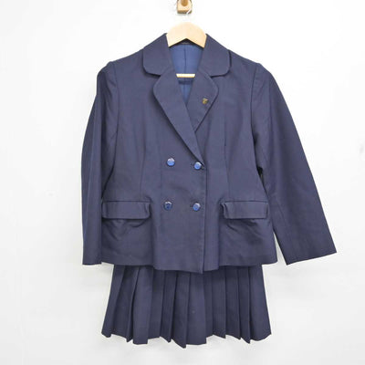 【中古】山形県 長井高等学校 女子制服 3点 (ブレザー・スカート) sf081769