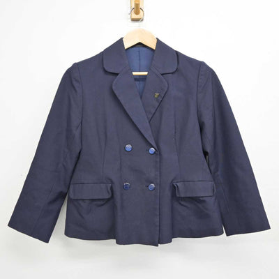 【中古】山形県 長井高等学校 女子制服 3点 (ブレザー・スカート) sf081769