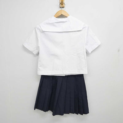 【中古】山形県 長井高等学校 女子制服 2点 (セーラー服・スカート) sf081770