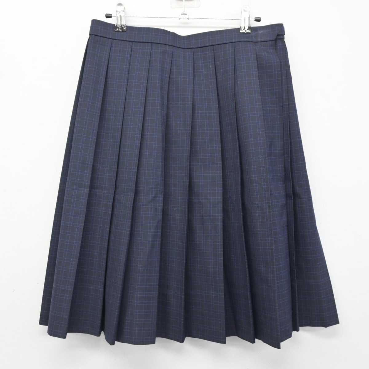 【中古】福岡県 福岡市内中学校標準服 女子制服 2点 (ブレザー・スカート) sf081776