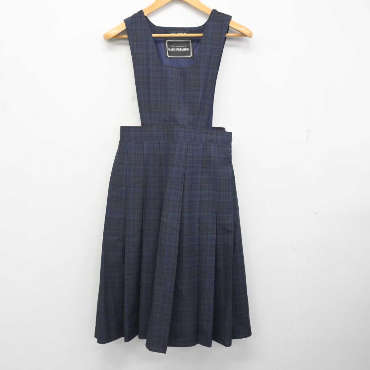 【中古】福岡県 城南中学校/旧制服 女子制服 1点 (ジャンパースカート) sf081779