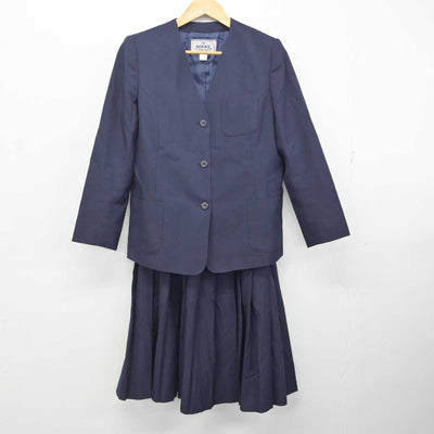 【中古】京都府 峰山中学校 女子制服 2点 (ブレザー・スカート) sf081787