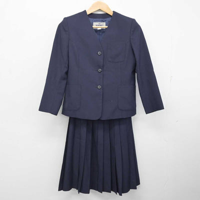 【中古】京都府 峰山中学校 女子制服 3点 (ブレザー・スカート) sf081788