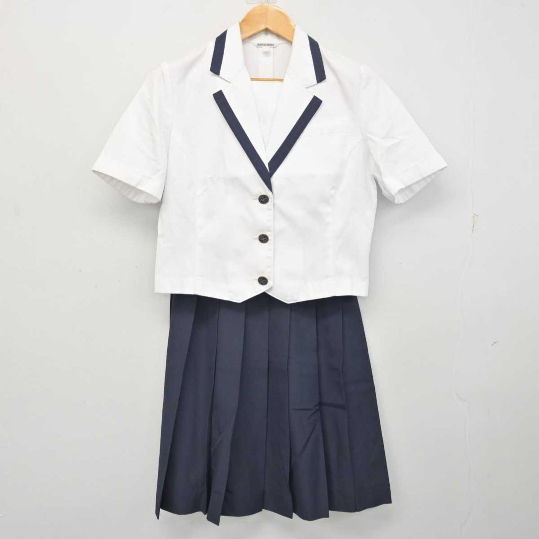 中古】広島県 安田女子高等学校 女子制服 2点 (ブラウス・スカート) sf081825 | 中古制服通販パレイド