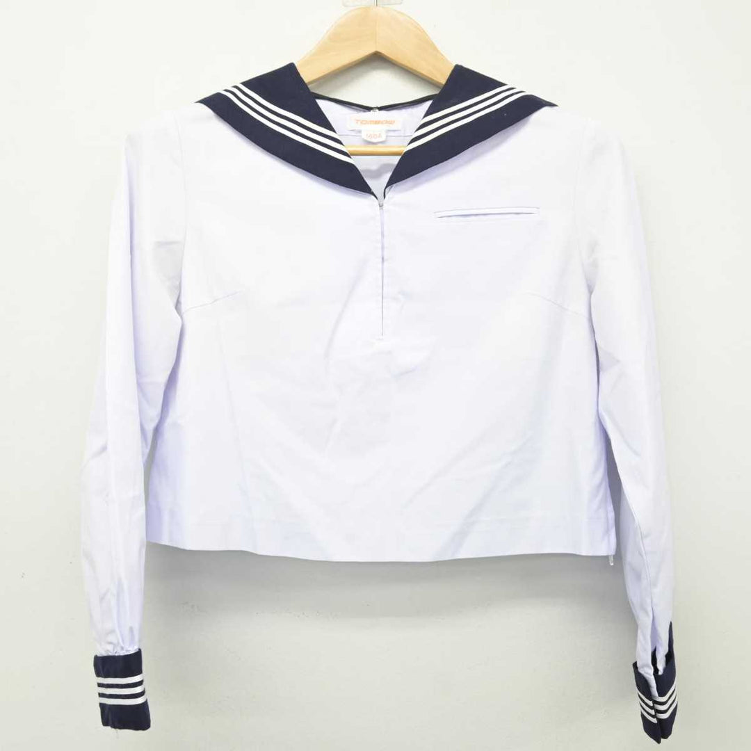 中古】福島県 原町高等学校 女子制服 2点 (セーラー服 中古】福島県 原町高等学校 女子制服 2点 (セーラー服