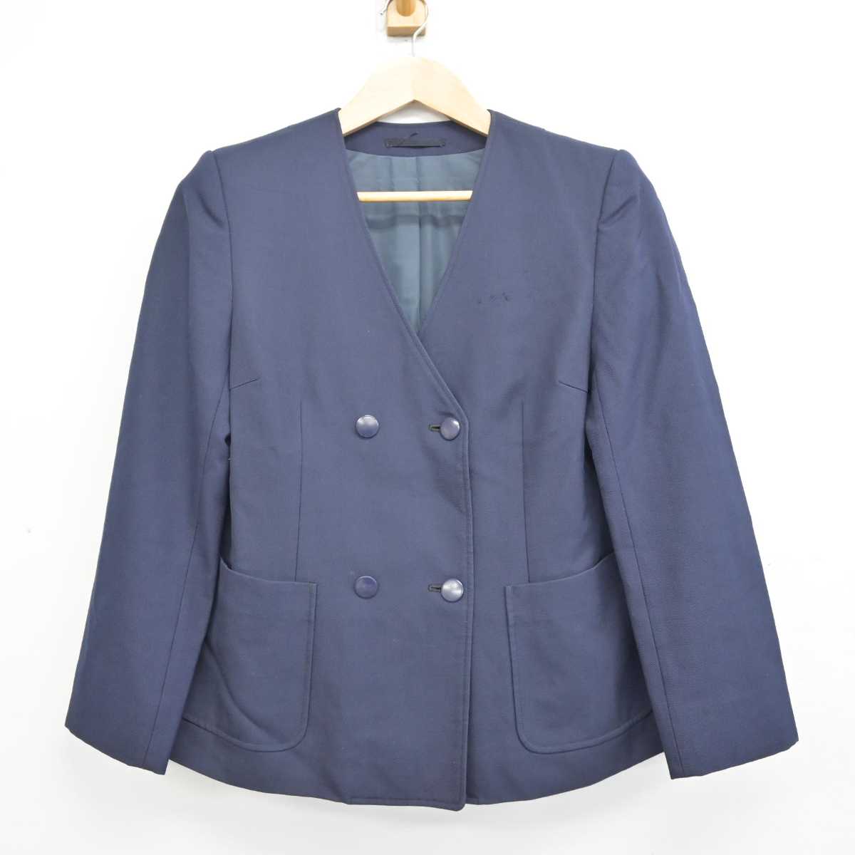 中古】神奈川県 松本中学校 女子制服 2点 (ブレザー・スカート