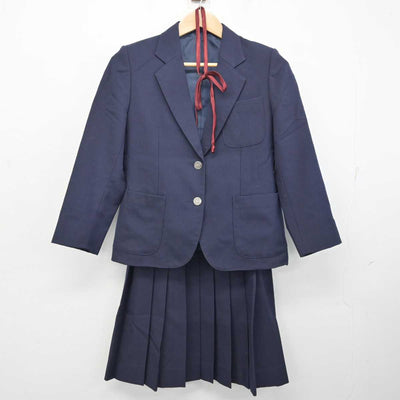 【中古】埼玉県 川島町立西中学校 女子制服 3点 (ブレザー・スカート) sf081890