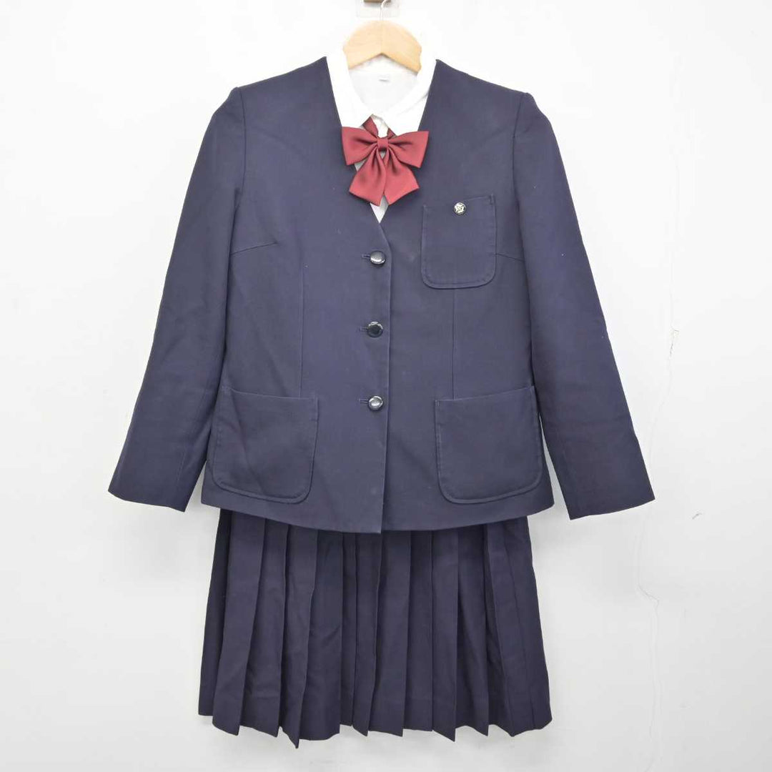 【中古】東京都 八幡中学校 女子制服 5点 (ブレザー・シャツ・スカート) sf081894 | 中古制服通販パレイド