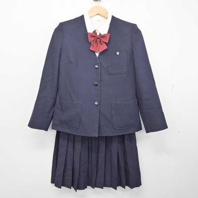 【中古】東京都 八幡中学校 女子制服 5点 (ブレザー・シャツ・スカート) sf081894