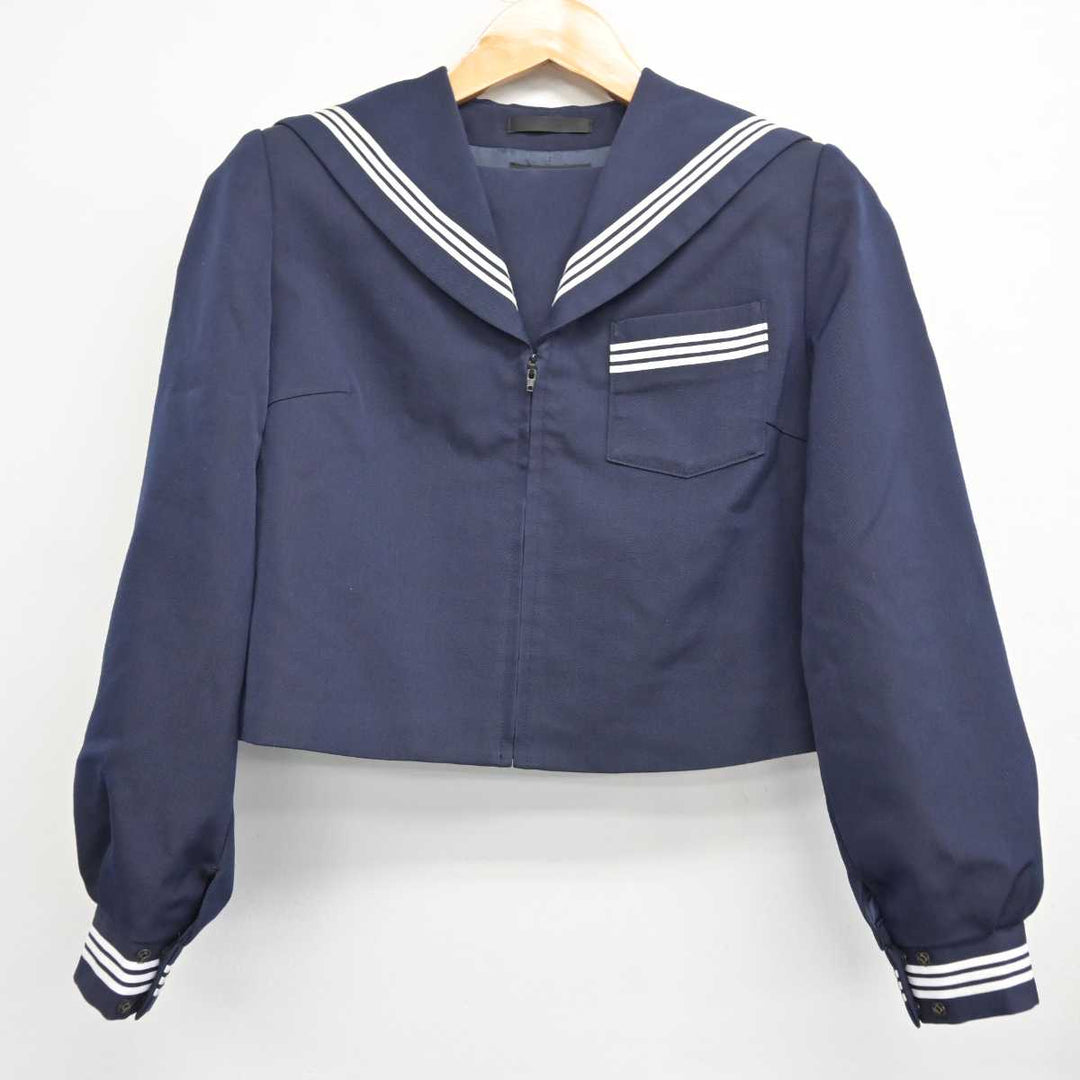 中古】山口県 柳井高等学校 女子制服 2点 (セーラー服・スカート) sf081938 | 中古制服通販パレイド