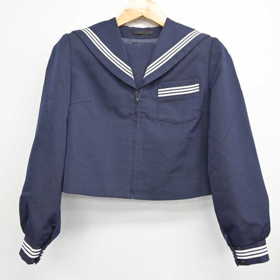 【中古】山口県 柳井高等学校 女子制服 2点 (セーラー服・スカート) sf081938