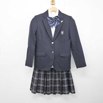 【中古】東京都 調布市立第五中学校 女子制服 4点 (ブレザー・シャツ・スカート) sf081949