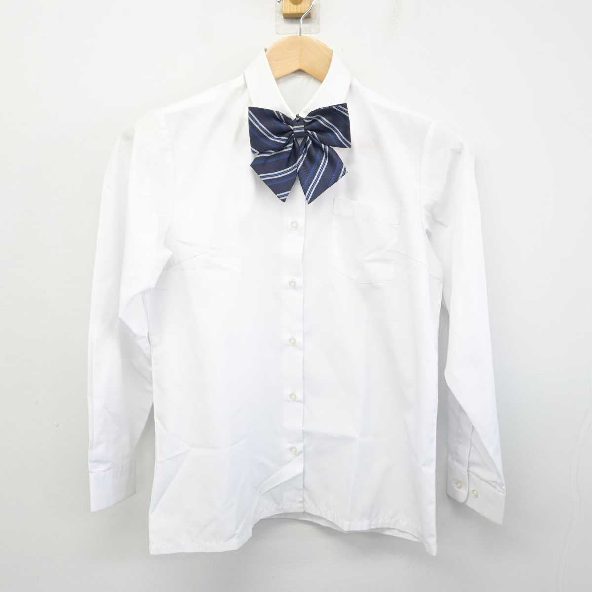 【中古】東京都 調布市立第五中学校 女子制服 4点 (ブレザー・シャツ・スカート) sf081949