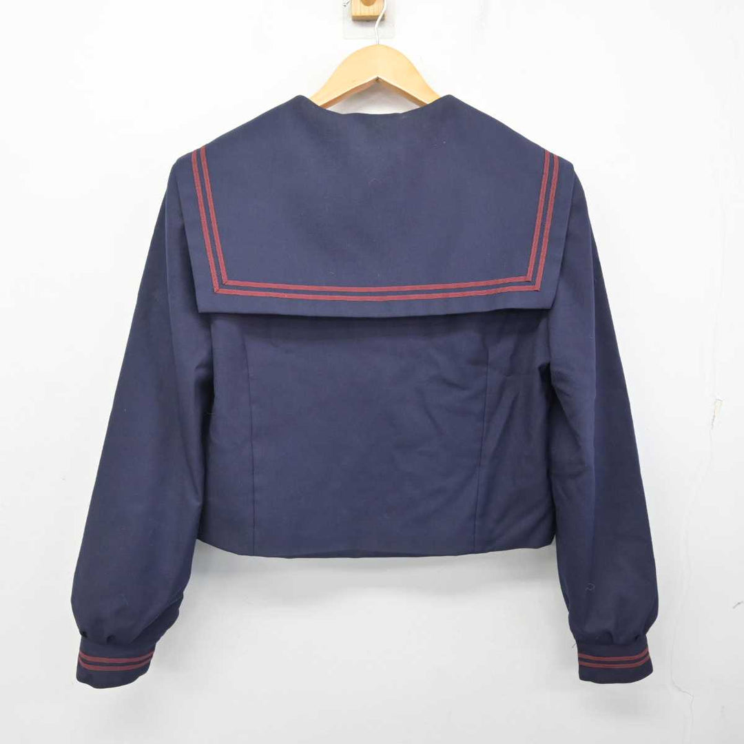 中古】山口県 萩高等学校 女子制服 3点 (セーラー服・ジャンパースカート) sf081962 | 中古制服通販パレイド