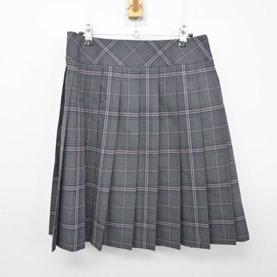 【中古】埼玉県 蓮田松韻高等学校 女子制服 3点 (ニット・スカート) sf081964