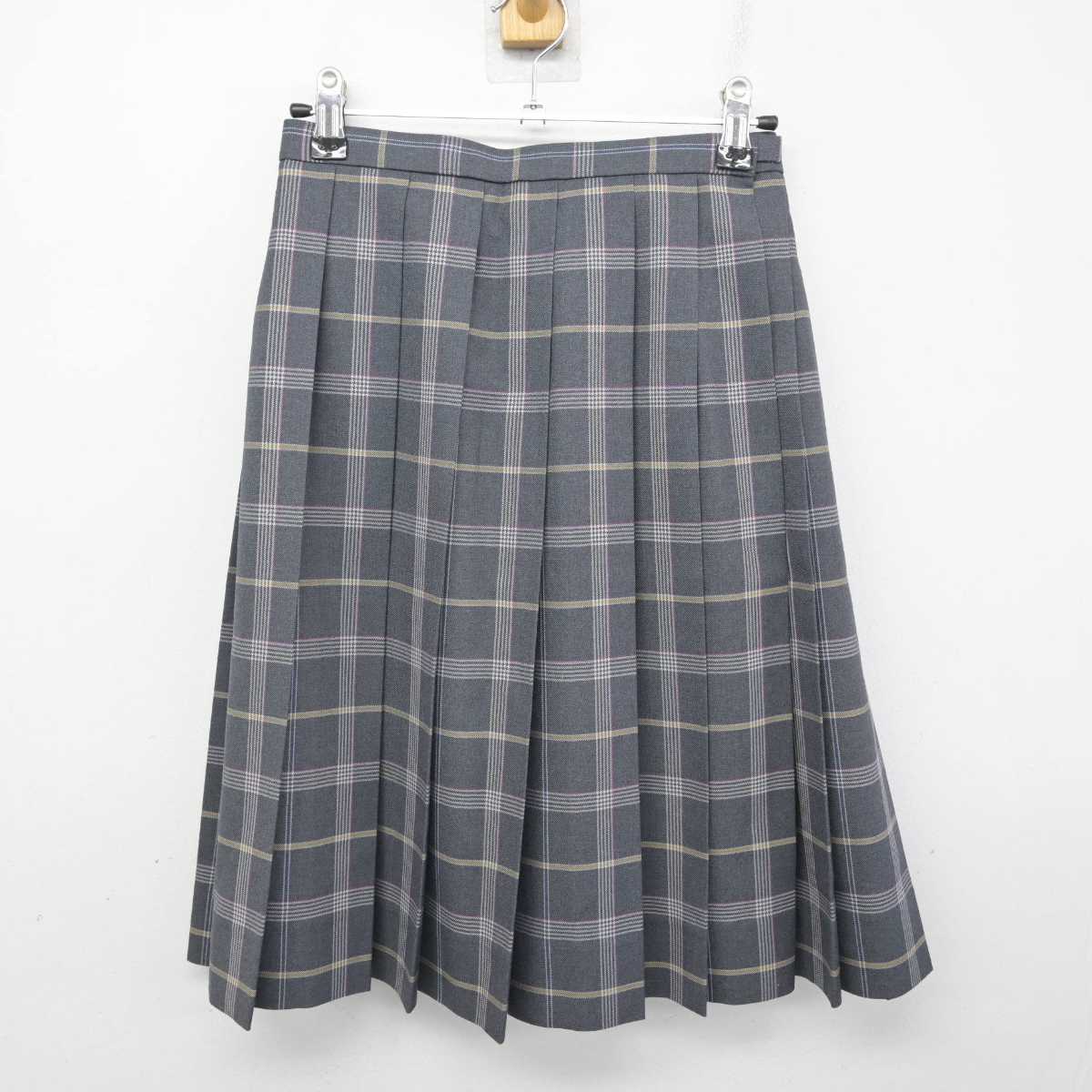 【中古】愛知県 至学館高等学校 女子制服 4点 (ブレザー・シャツ・スカート) sf081971