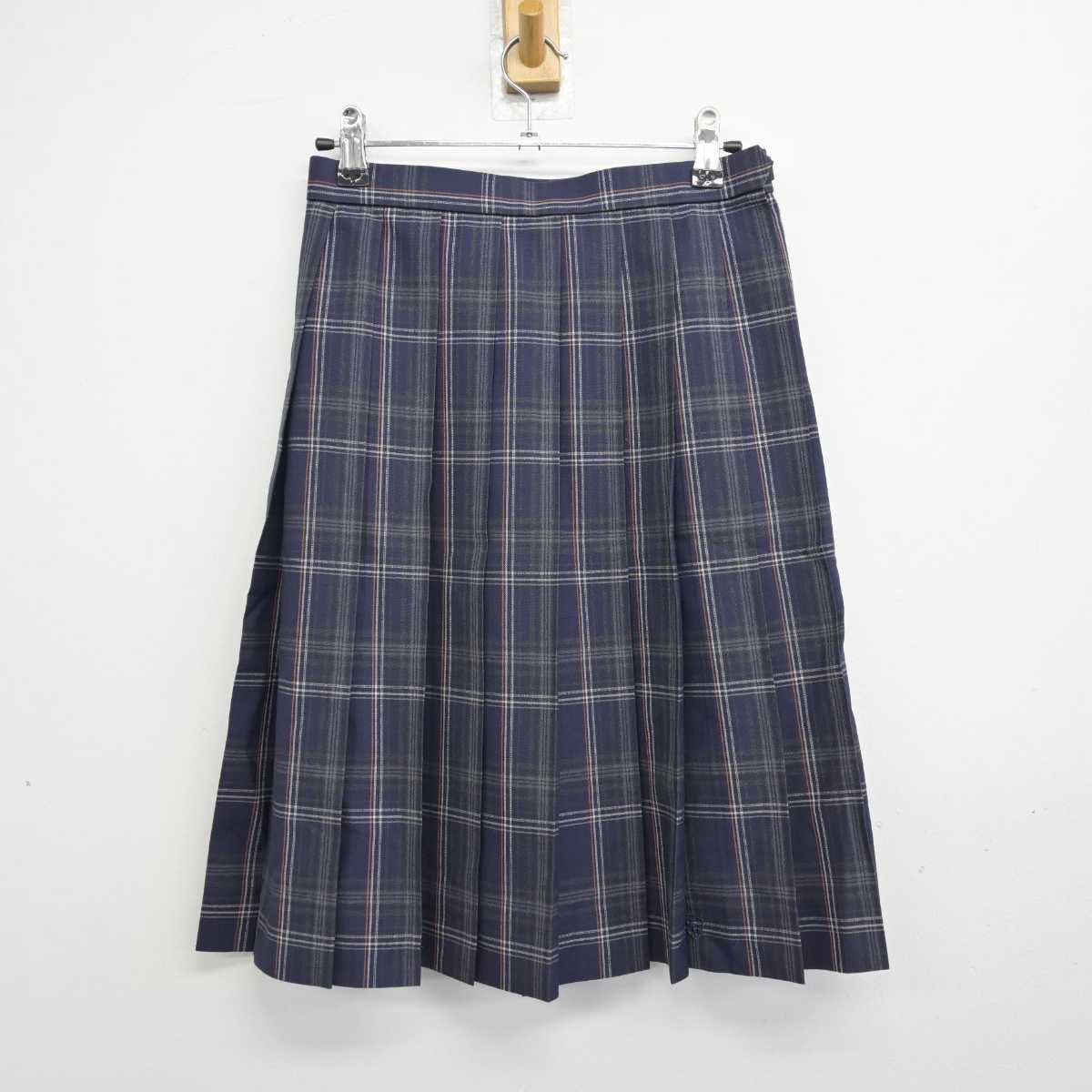 【中古】神奈川県 立花学園高等学校 女子制服 3点 (シャツ・スカート) sf081995