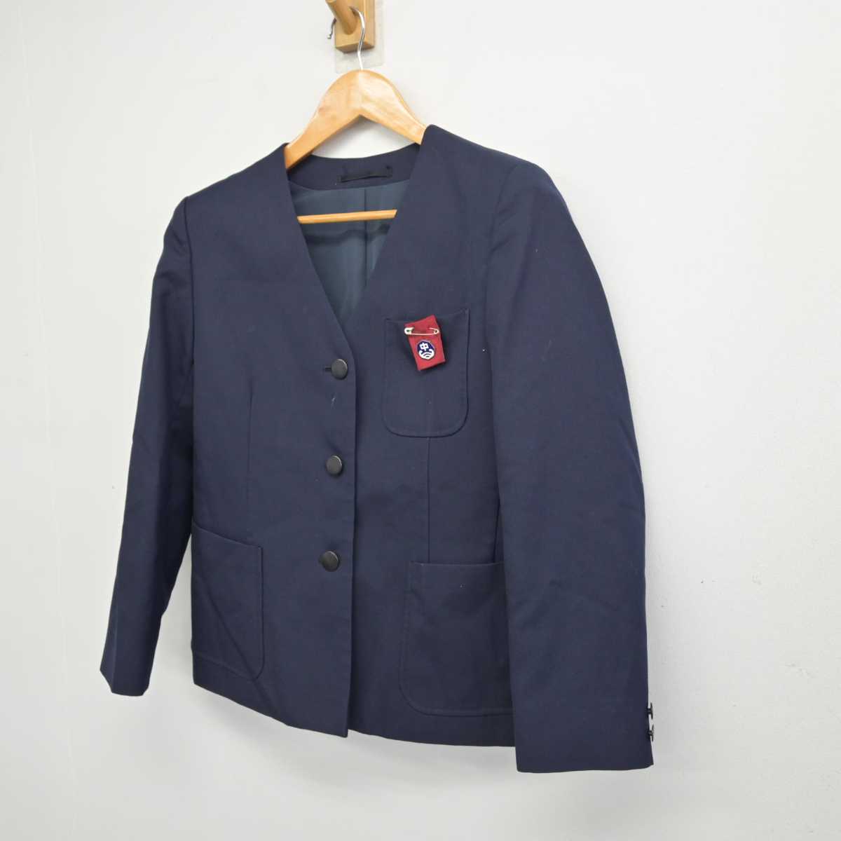 【中古】神奈川県  茅ヶ崎市立第一中学校 女子制服 2点 (ブレザー) sf081996