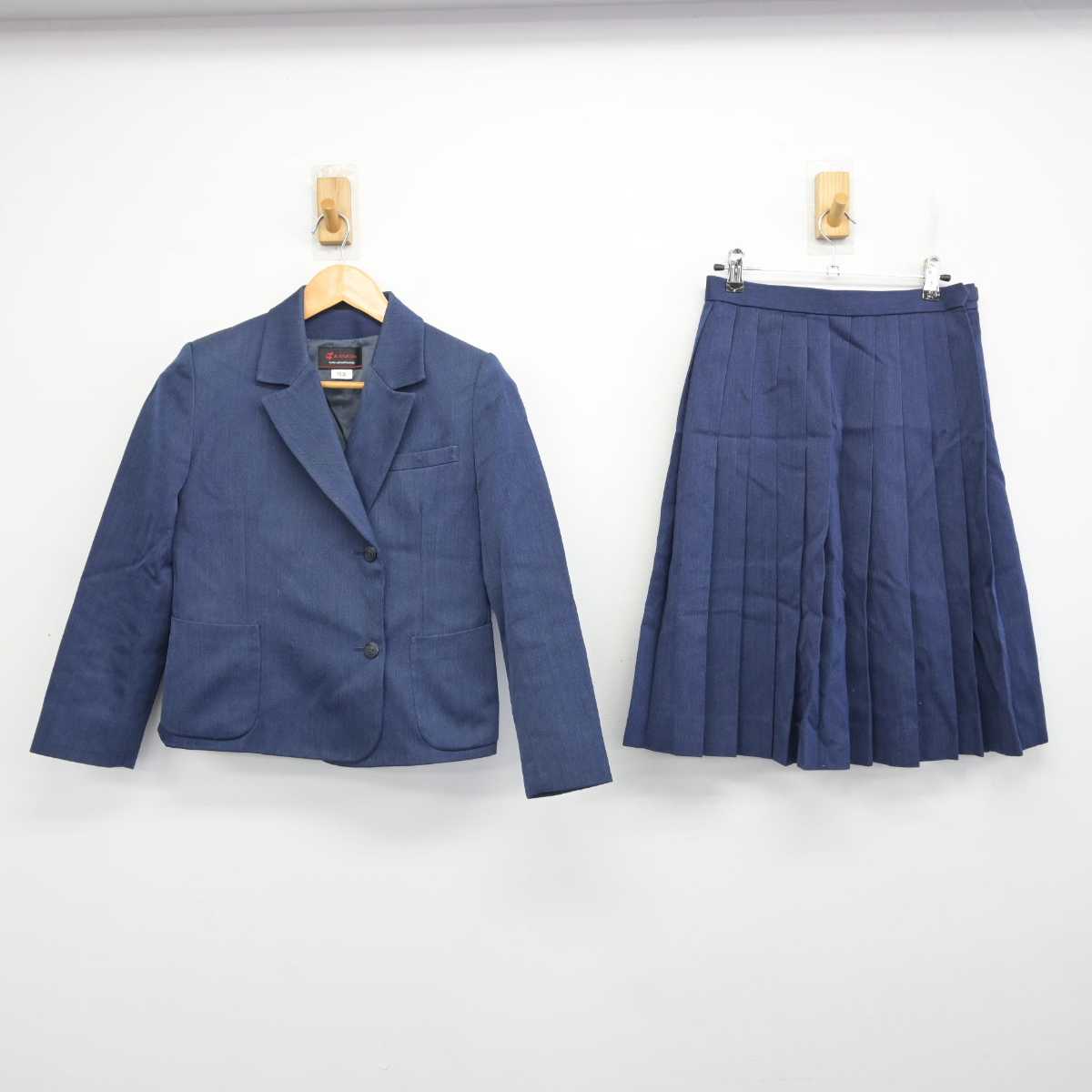 【中古】長崎県 長崎北高等学校/旧制服 女子制服 4点 (ブレザー・ベスト・スカート) sf082006