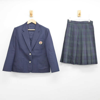 【中古】宮崎県 鵬翔高等学校 女子制服 2点 (ブレザー・スカート) sf082019