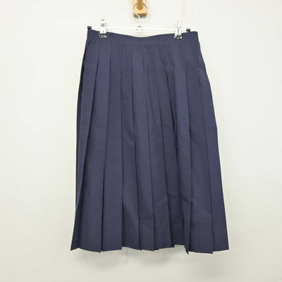 【中古】埼玉県 芝中学校 女子制服 2点 (ベスト・スカート) sf082068