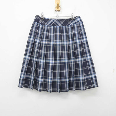 【中古】東京都 東亜学園高等学校 女子制服 3点 (ニット・スカート) sf082072