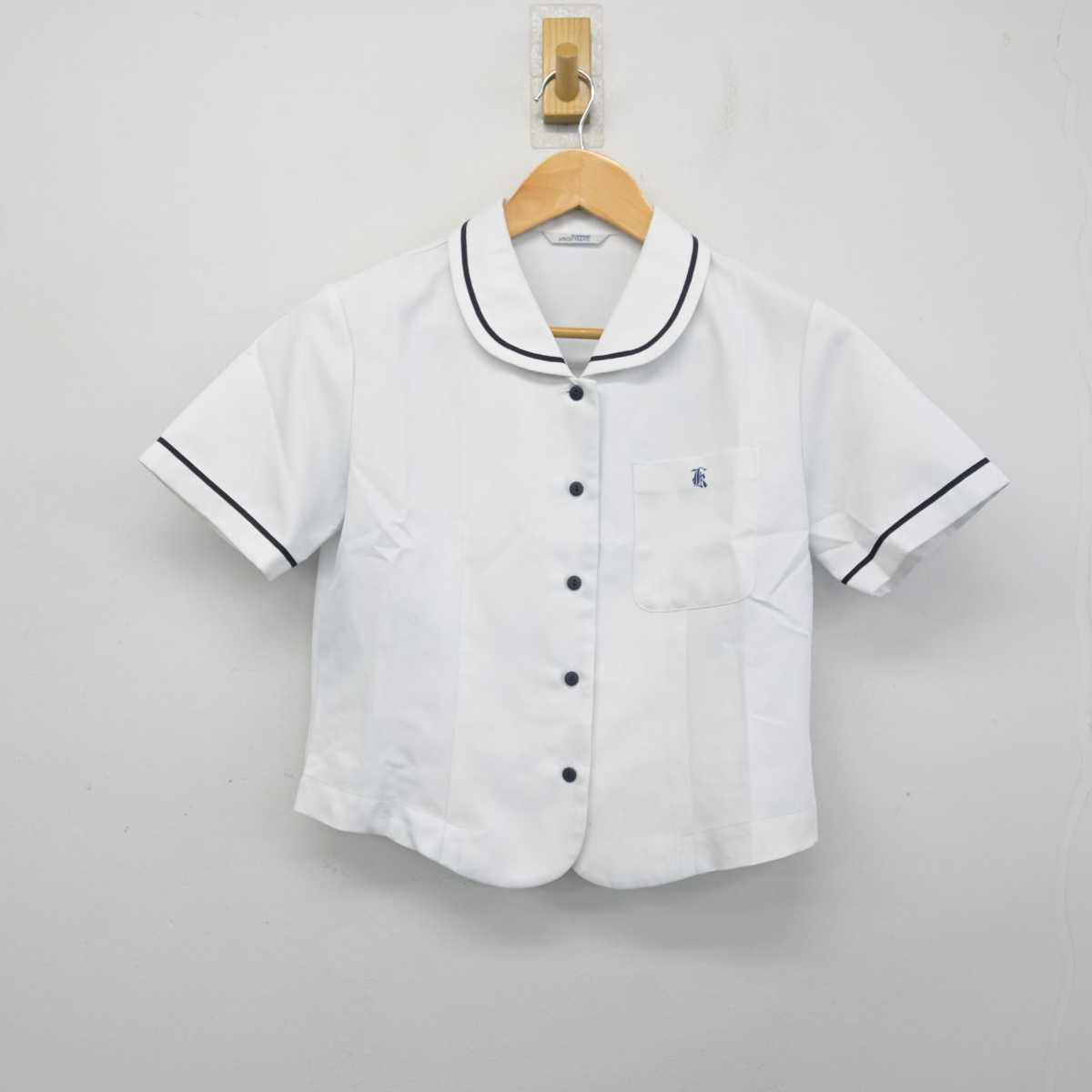 【中古】東京都 東洋大学京北中学校 女子制服 2点 (シャツ) sf082074