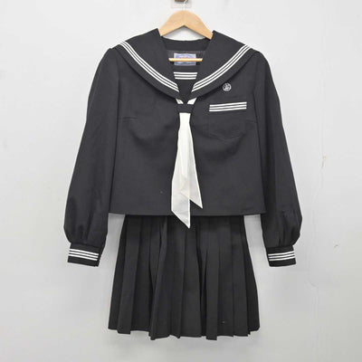 【中古】三重県 松阪市立中部中学校 女子制服 3点 (セーラー服・スカート) sf082093