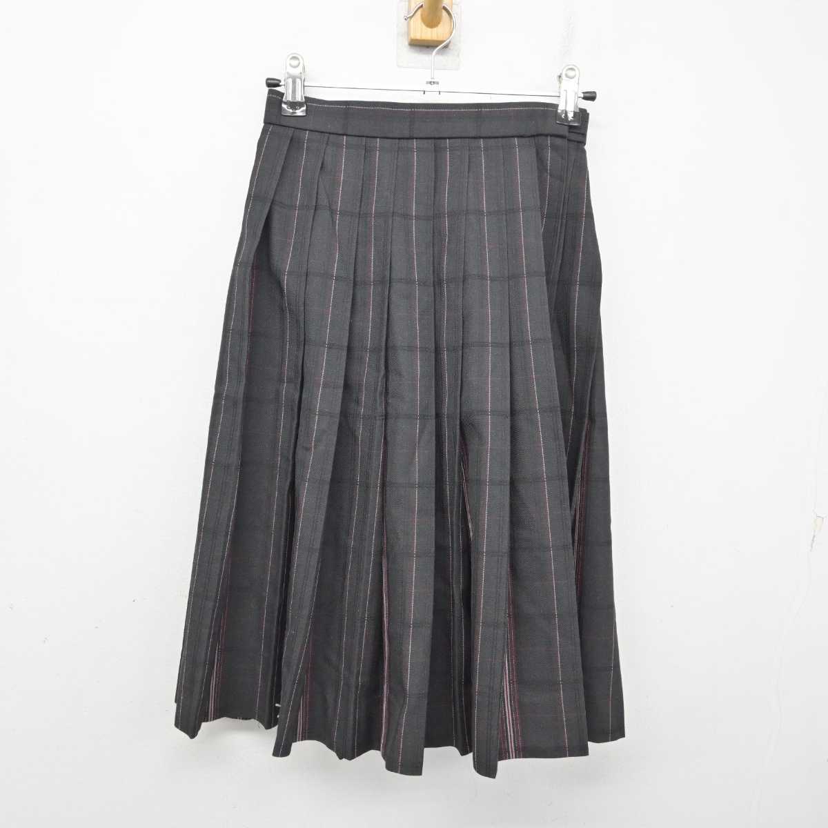 【中古】東京都 東洋女子高等学校 女子制服 7点 (ブレザー・シャツ・スカート) sf082101