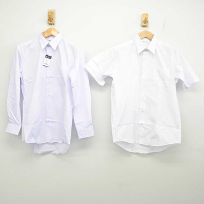 【中古】東京都 江戸川高等学校 男子制服 2点 (シャツ・シャツ) sf082180