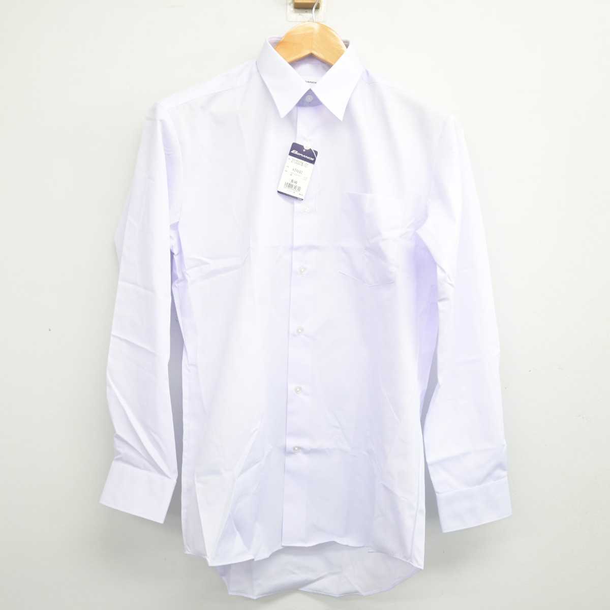 【中古】東京都 江戸川高等学校 男子制服 2点 (シャツ・シャツ) sf082180