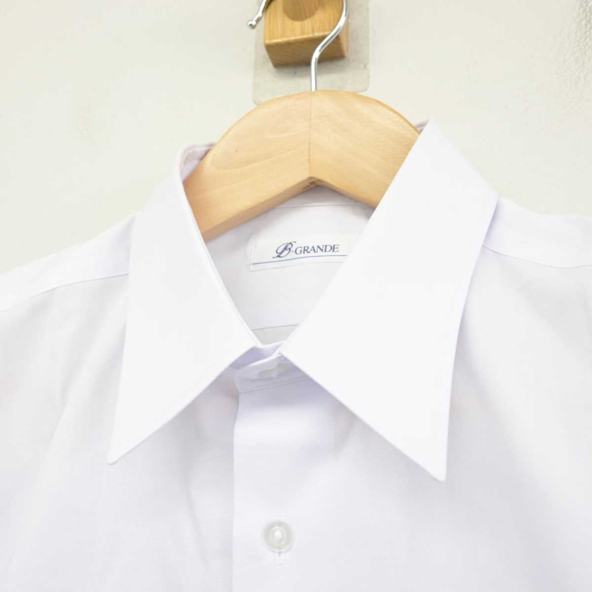 【中古】東京都 江戸川高等学校 男子制服 2点 (シャツ・シャツ) sf082180