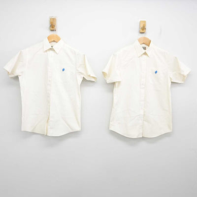 【中古】京都府 西ノ京中学校 女子制服 2点 (シャツ) sf082191