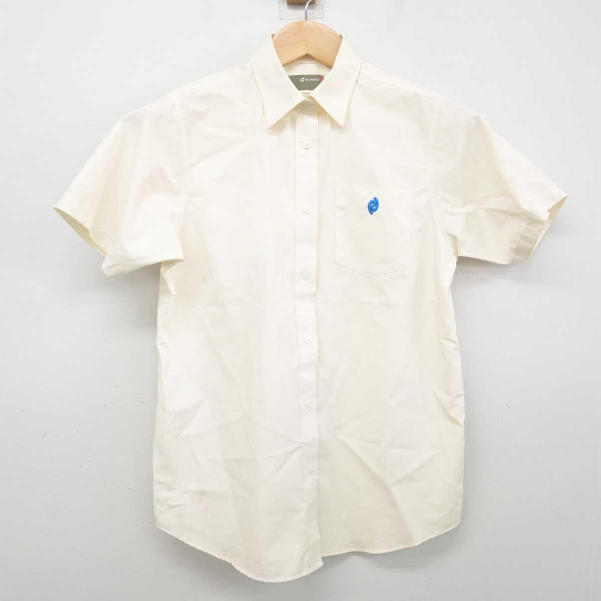 【中古】京都府 西ノ京中学校 女子制服 2点 (シャツ) sf082191