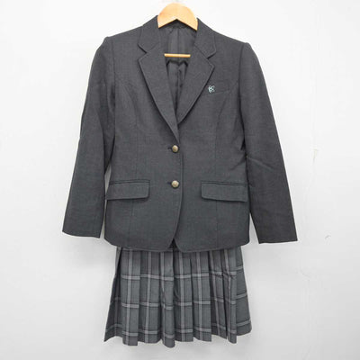【中古】東京都 神田女学園中学校 女子制服 2点 (ブレザー・スカート) sf082193