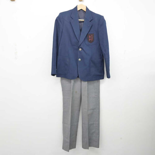 【中古】香川県 高松中央高等学校 男子制服 3点 (ブレザー・ニット・ズボン) sf043135 | 中古制服通販パレイド