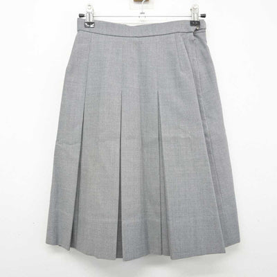 【中古】東京都 谷原中学校 女子制服 3点 (ベスト・スカート) sf082198