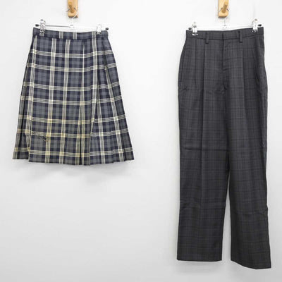 【中古】東京都 大山高等学校/旧制服 女子制服 3点 (ブレザー・スカート・ズボン) sf082200