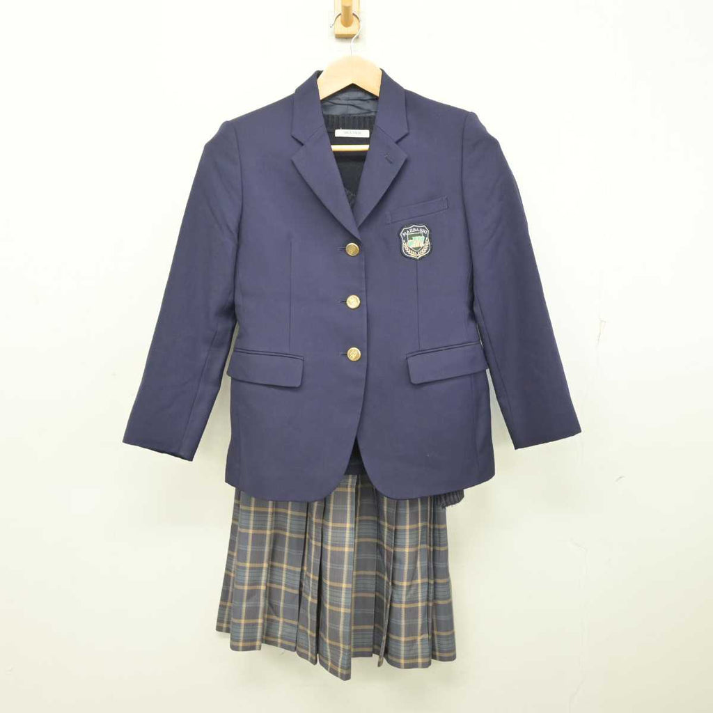 【中古】群馬県 前橋市立前橋高等学校 女子制服 3点 (ブレザー・ニット・スカート) sf082239 | 中古制服通販パレイド