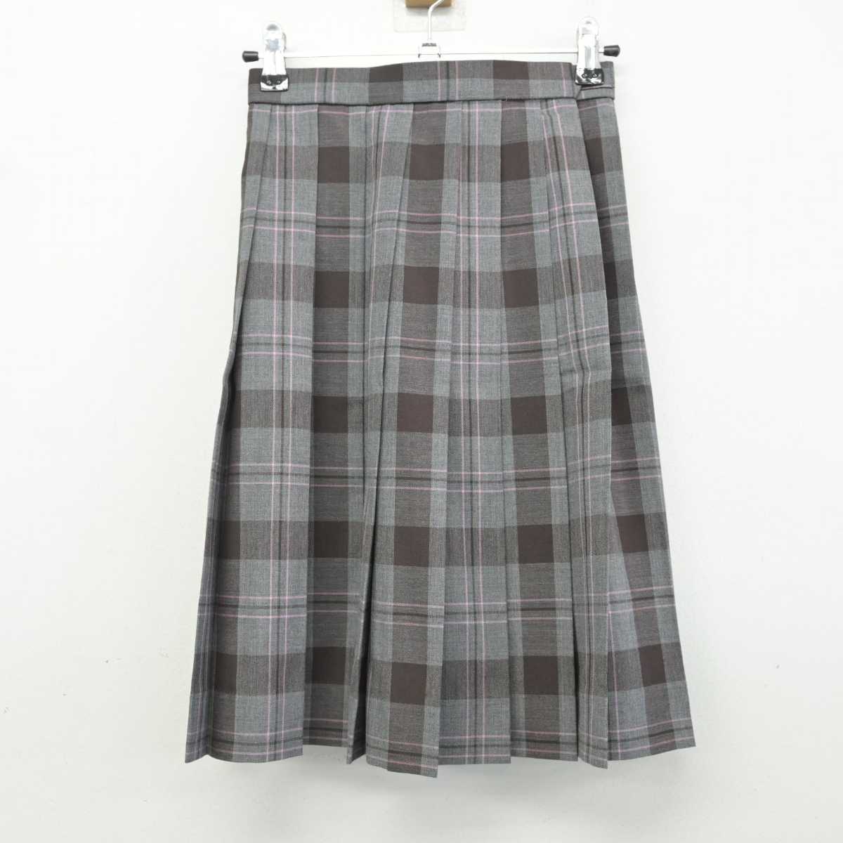 【中古】大阪府 あべの翔学高等学校 女子制服 3点 (シャツ・スカート) sf082266