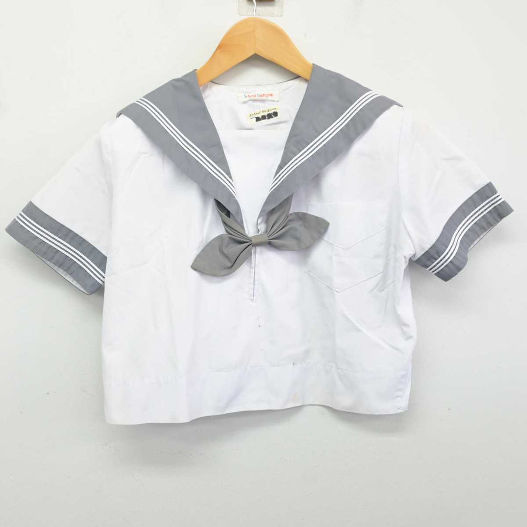 中古】大阪府 明浄学院高等学校 女子制服 3点 (セーラー服・スカート) sf082273 | 中古制服通販パレイド