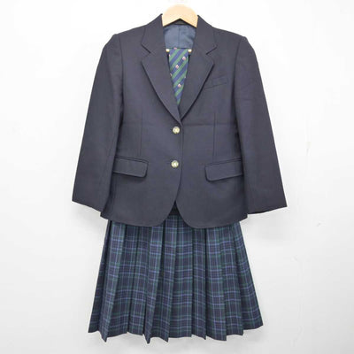 【中古】神奈川県 緑が丘中学校 女子制服 3点 (ブレザー・スカート) sf082283